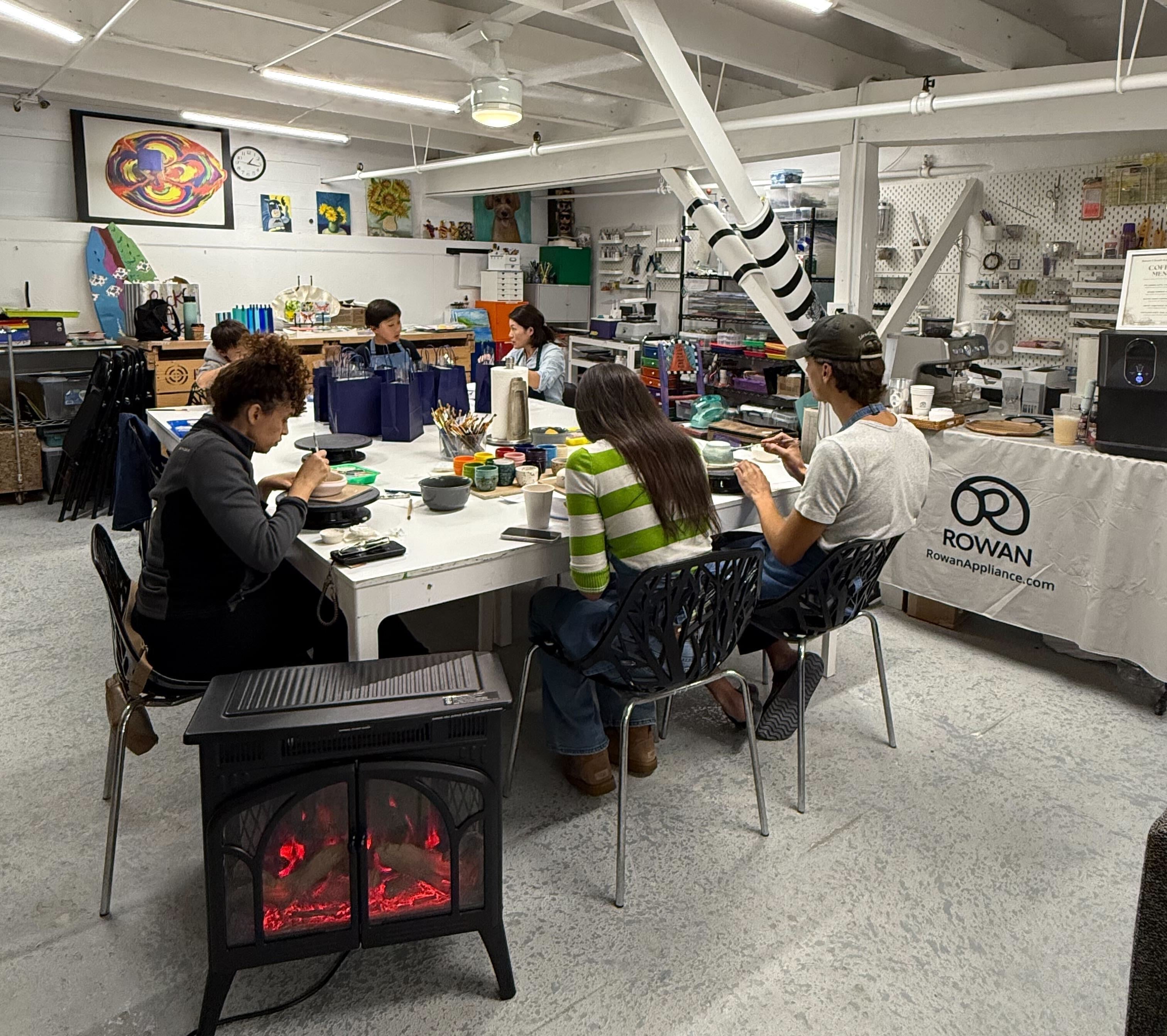 Coffee and Art! Rowan X South Bay Artist Studio