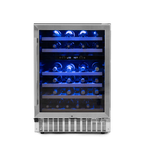 Antarctic Star 46-Bottle Dual Zone Built-in Wine Fridge