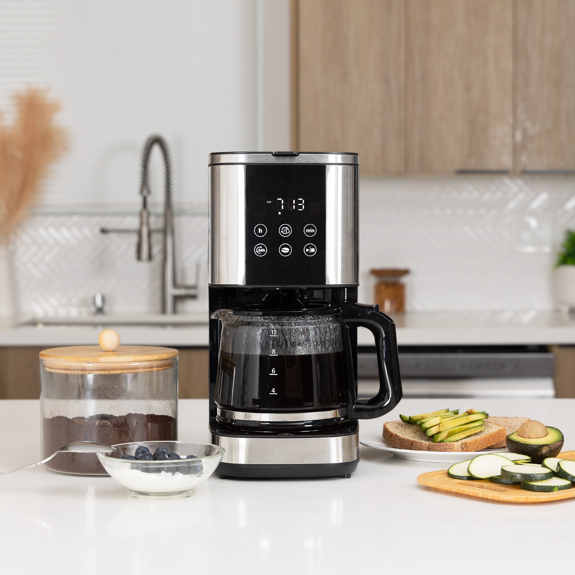 Kismile Programmable Coffee Maker