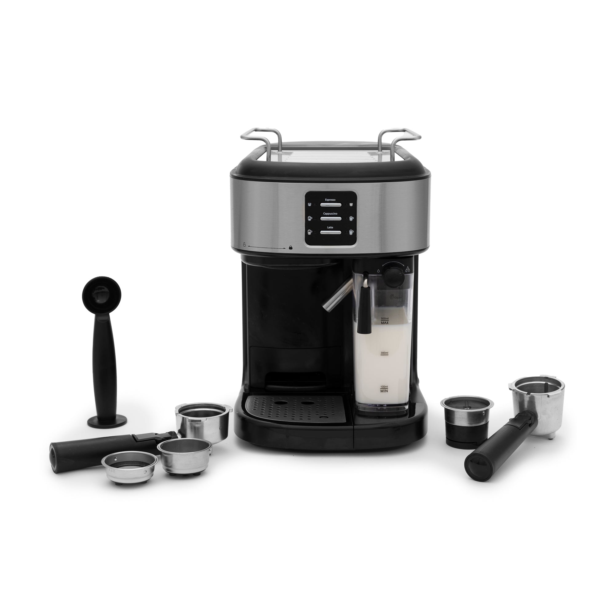 Kismile 3-in-1 Espresso Machine with Button Interface