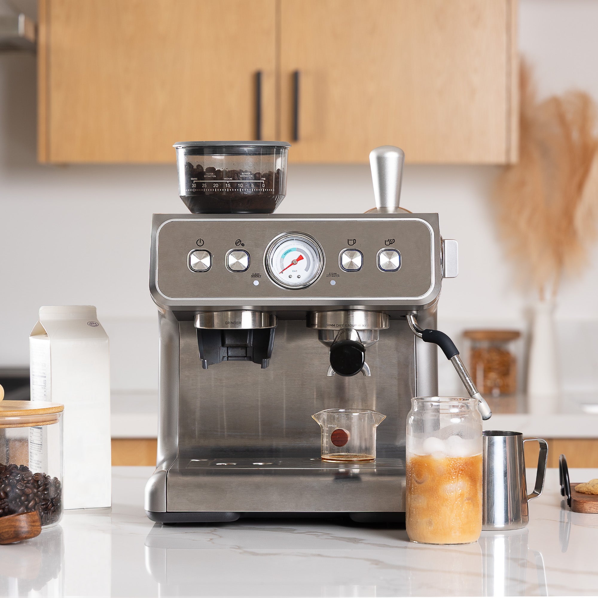 Kismile Commercial Espresso Machine