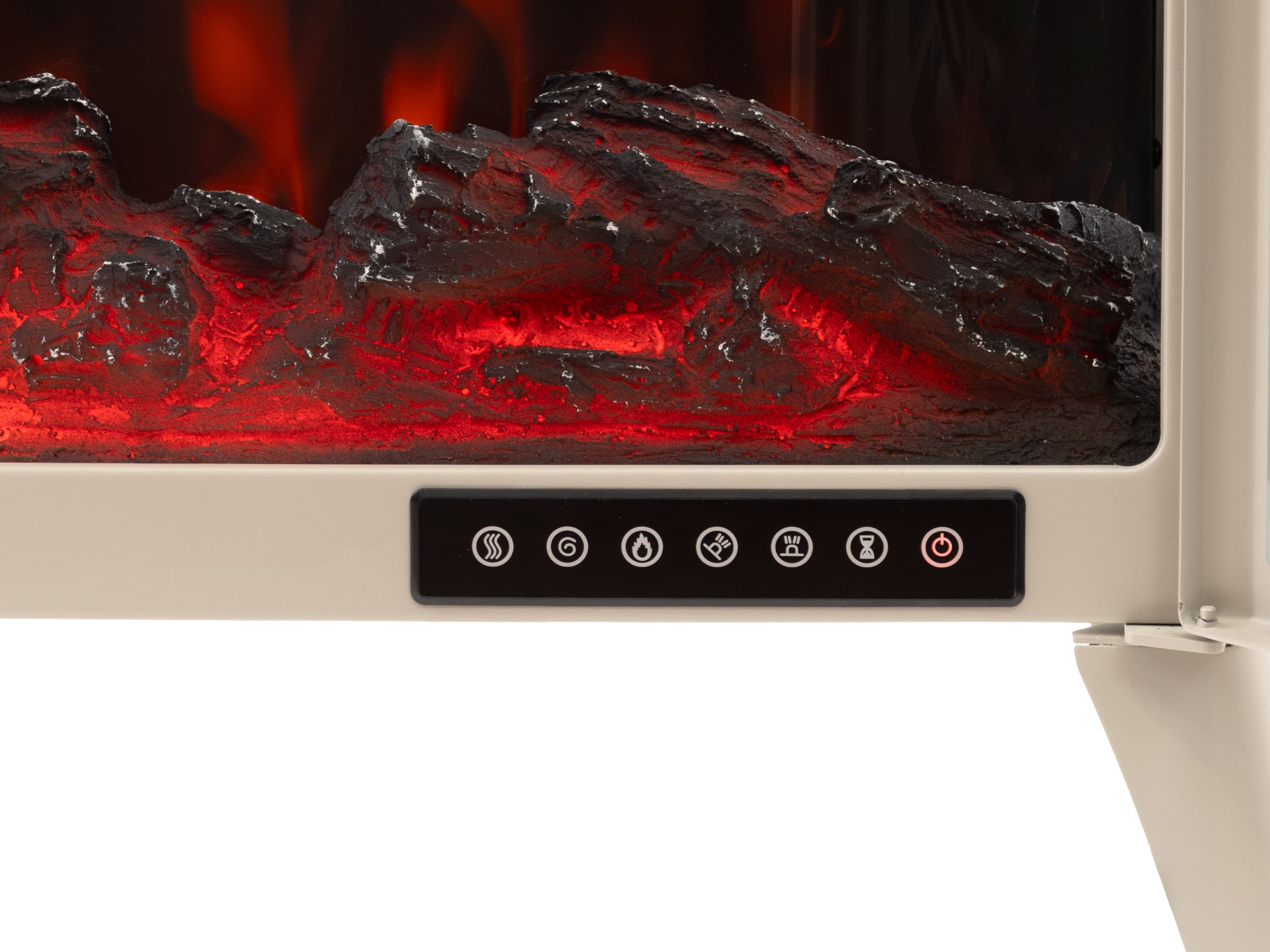 R.W.FLAME French Door Electric Stove Fireplace