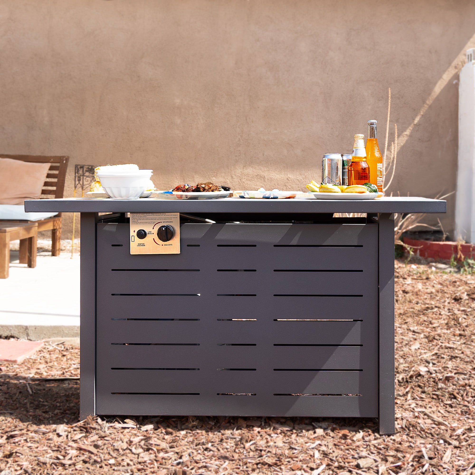 R.W.FLAME 43-inch Fire Pit