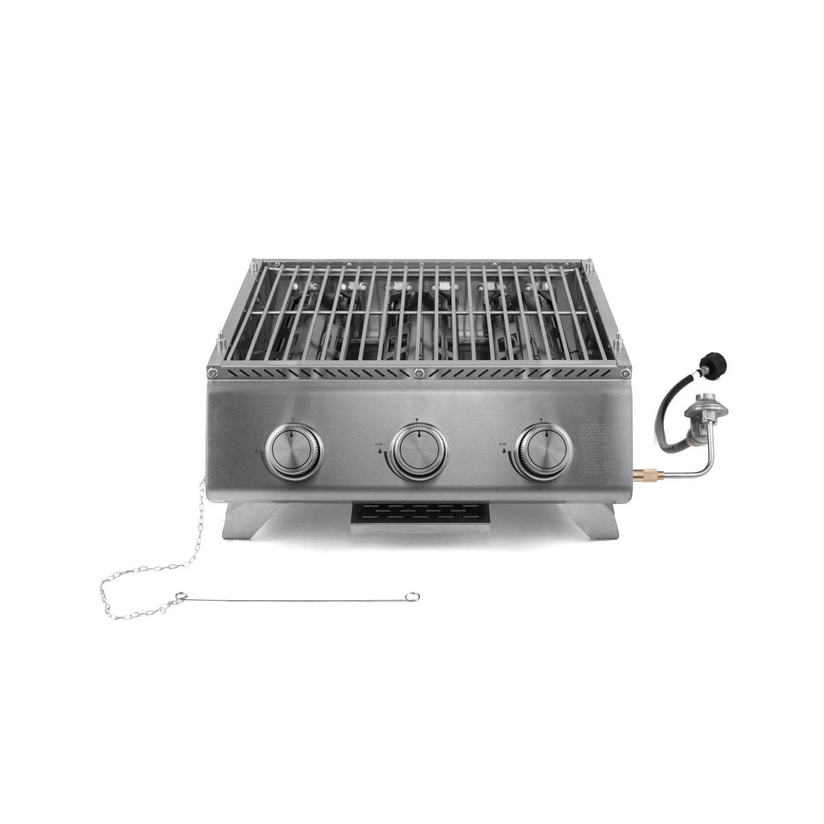 Durable stainless steel construction