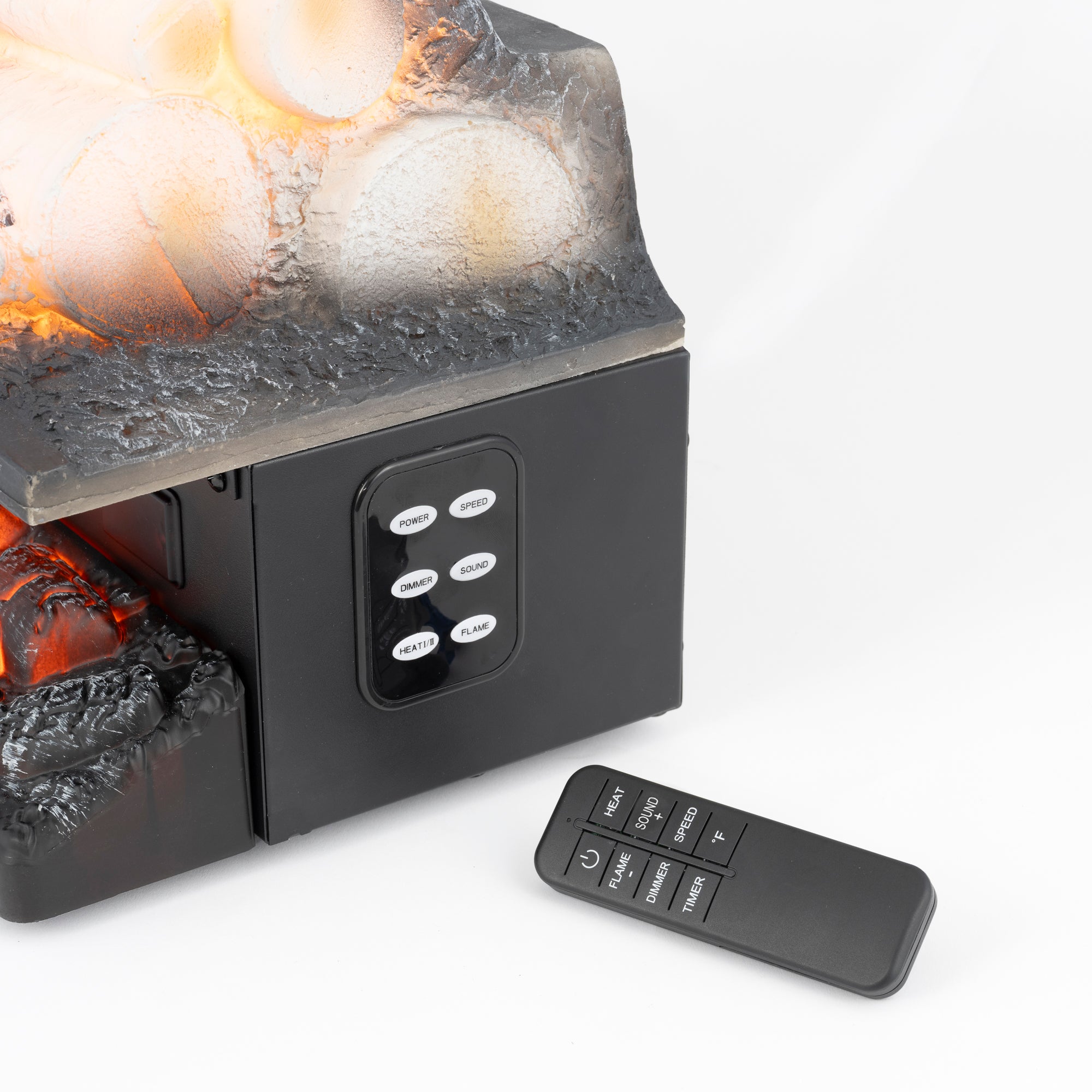 R.W.FLAME Electric Fireplace Insert Log Heater