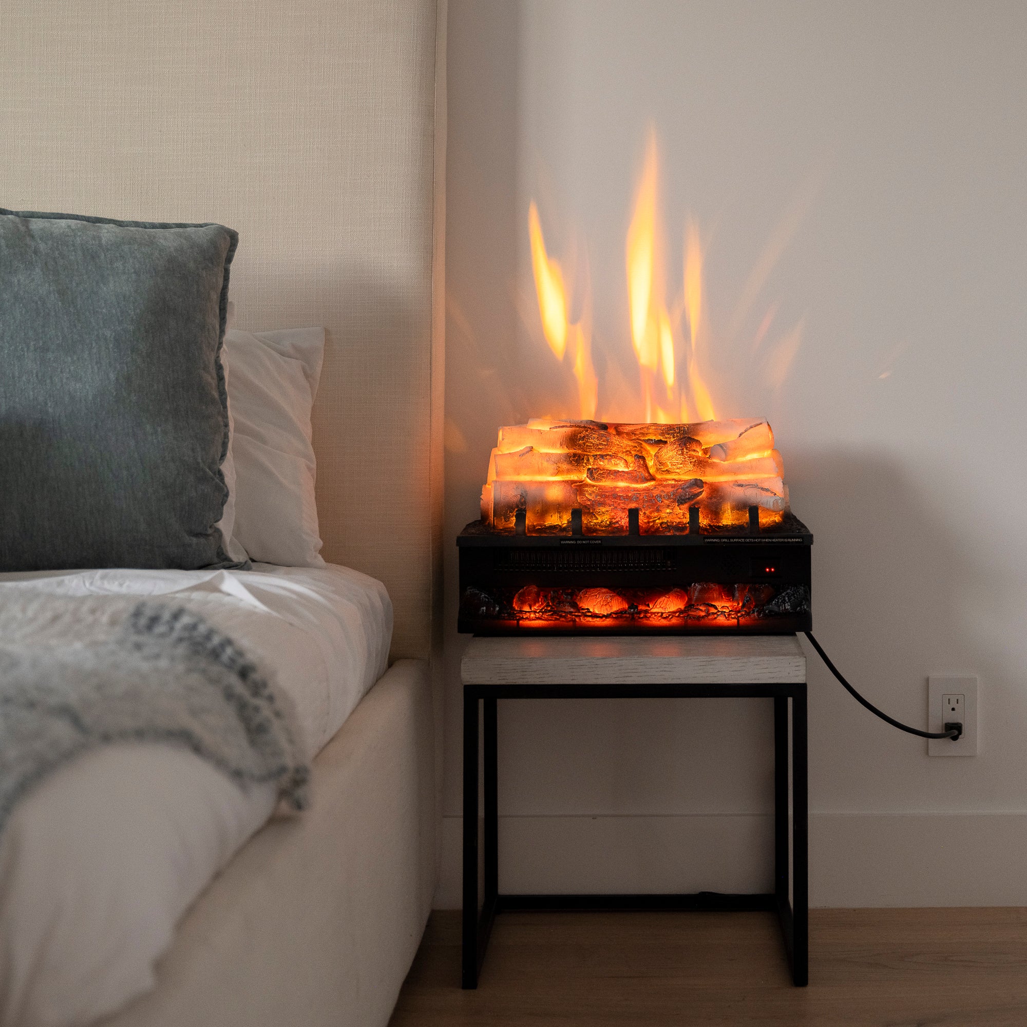 R.W.FLAME Electric Fireplace Insert Log Heater