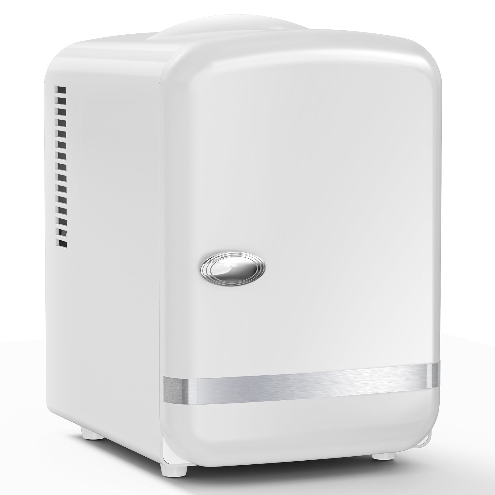 Kismile Retro Mini Fridge with Cooling & Warming Modes