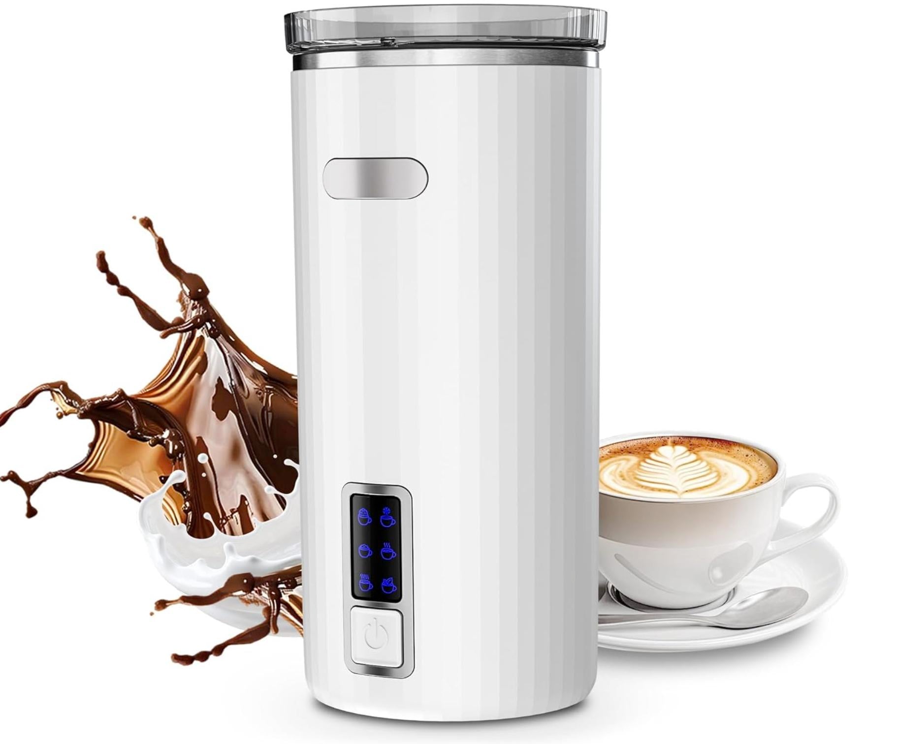 Kismile 6-in-1 Electric Milk Frother