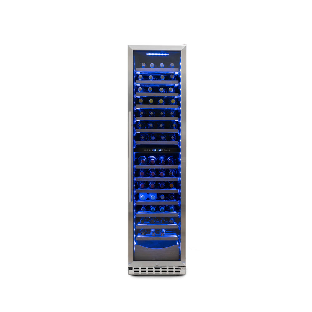 Antarctic Star 111-Bottle Dual Zone Wine Center