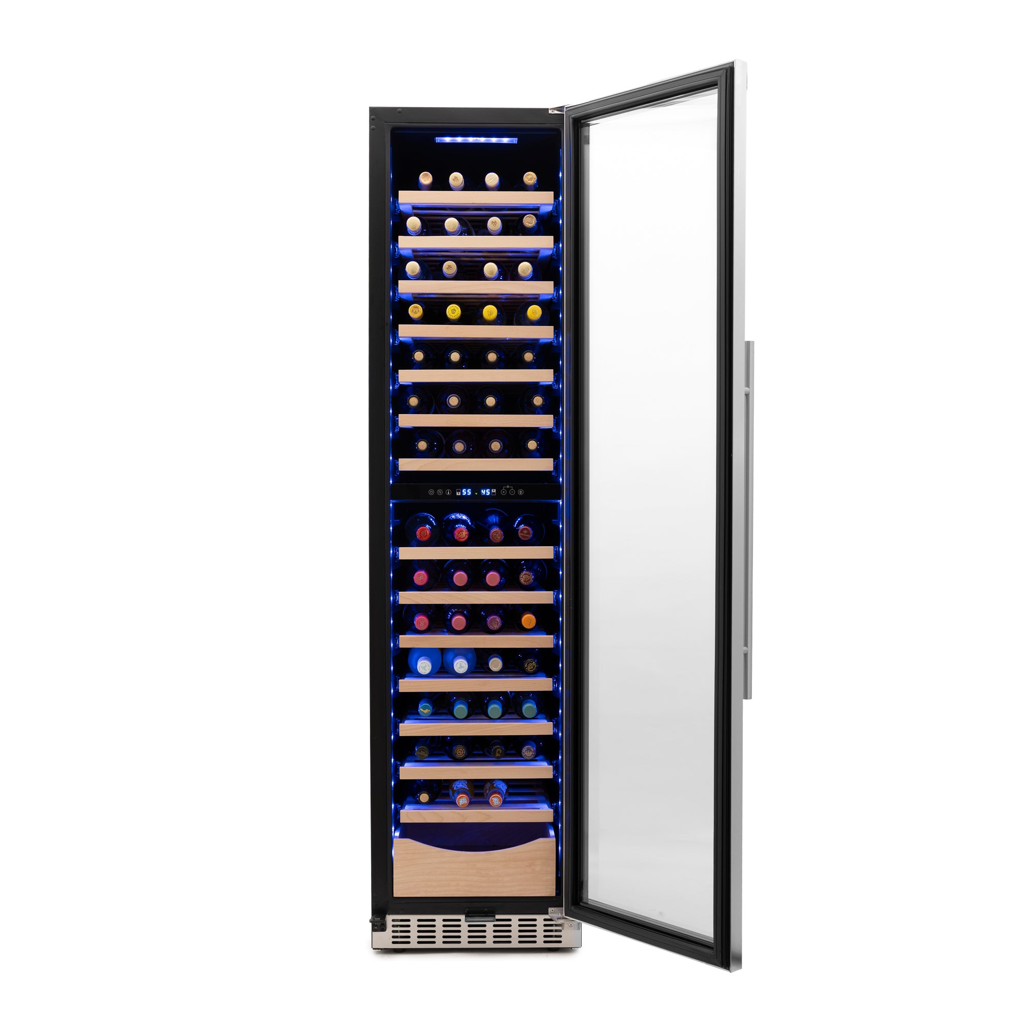 Antarctic Star 111-Bottle Dual Zone Wine Center