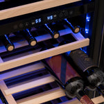 Antarctic Star 111-Bottle Dual Zone Wine Center
