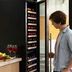 Antarctic Star 111-Bottle Dual Zone Wine Center