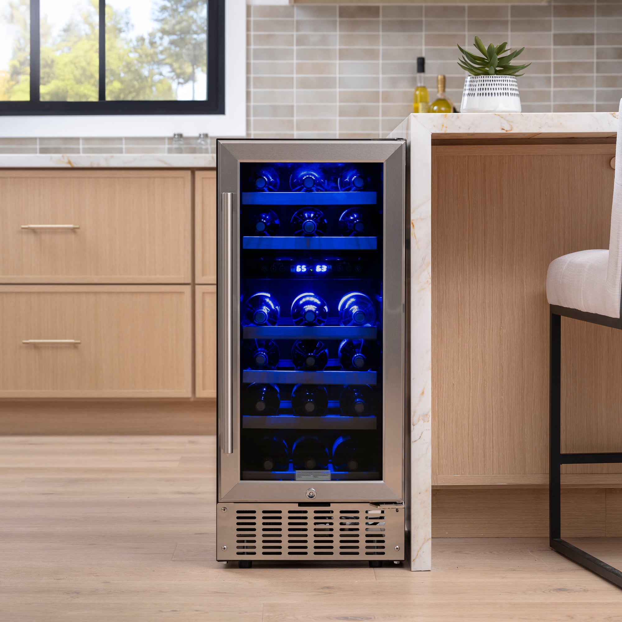 Antarctic Star 28-Bottle Dual Zone Built-in Wine Center