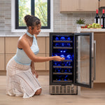 Antarctic Star 28-Bottle Dual Zone Built-in Wine Center