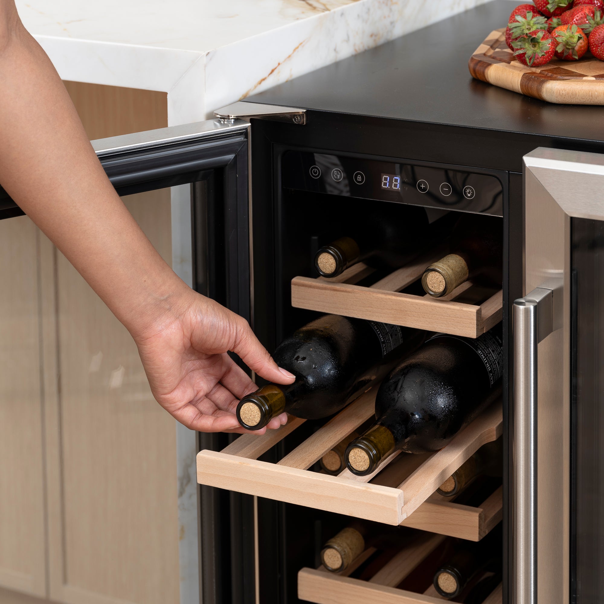 Antarctic Star Dual Zone Built-in Wine and Beverage Center
