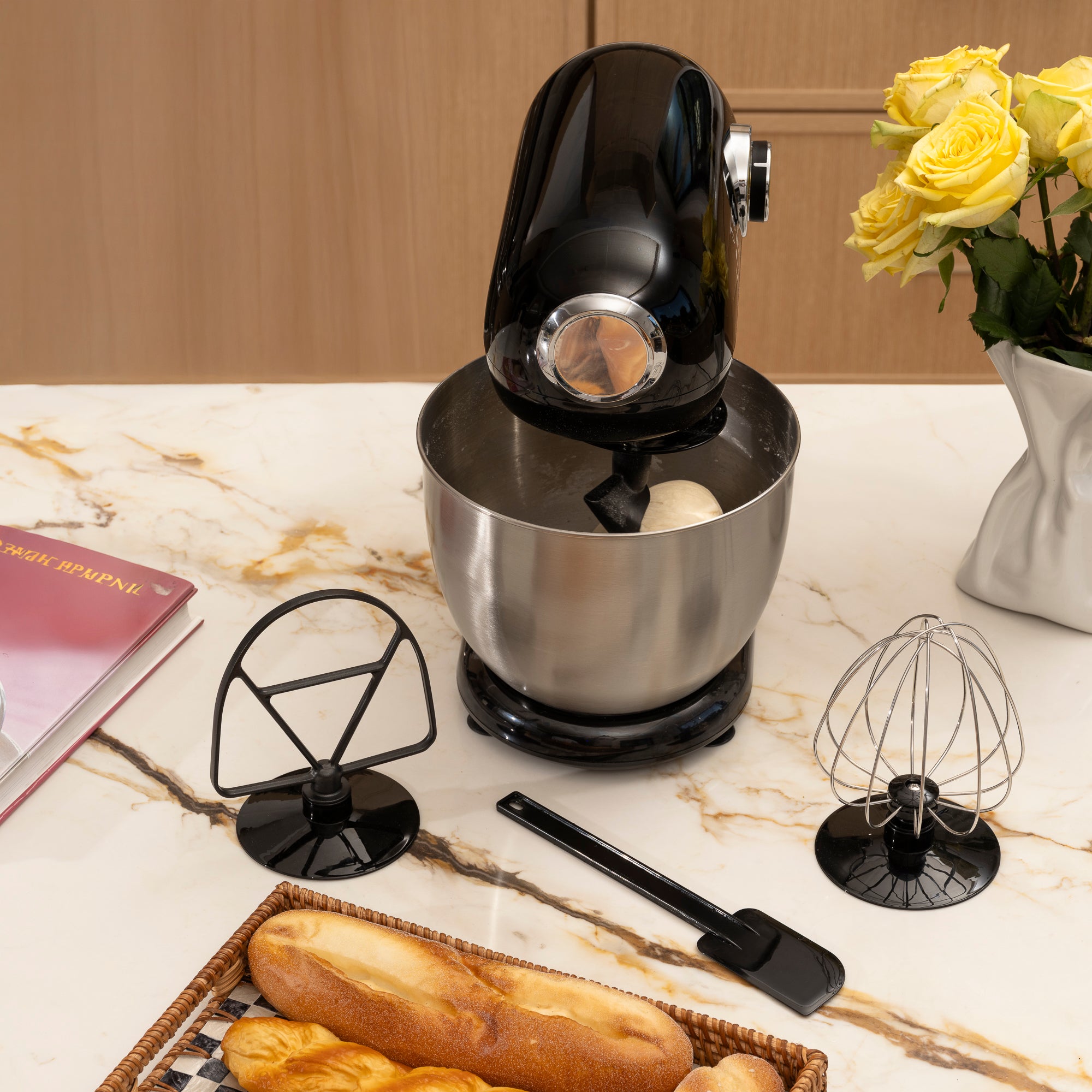 Kismile 12-Speed Electric Kitchen Mixer