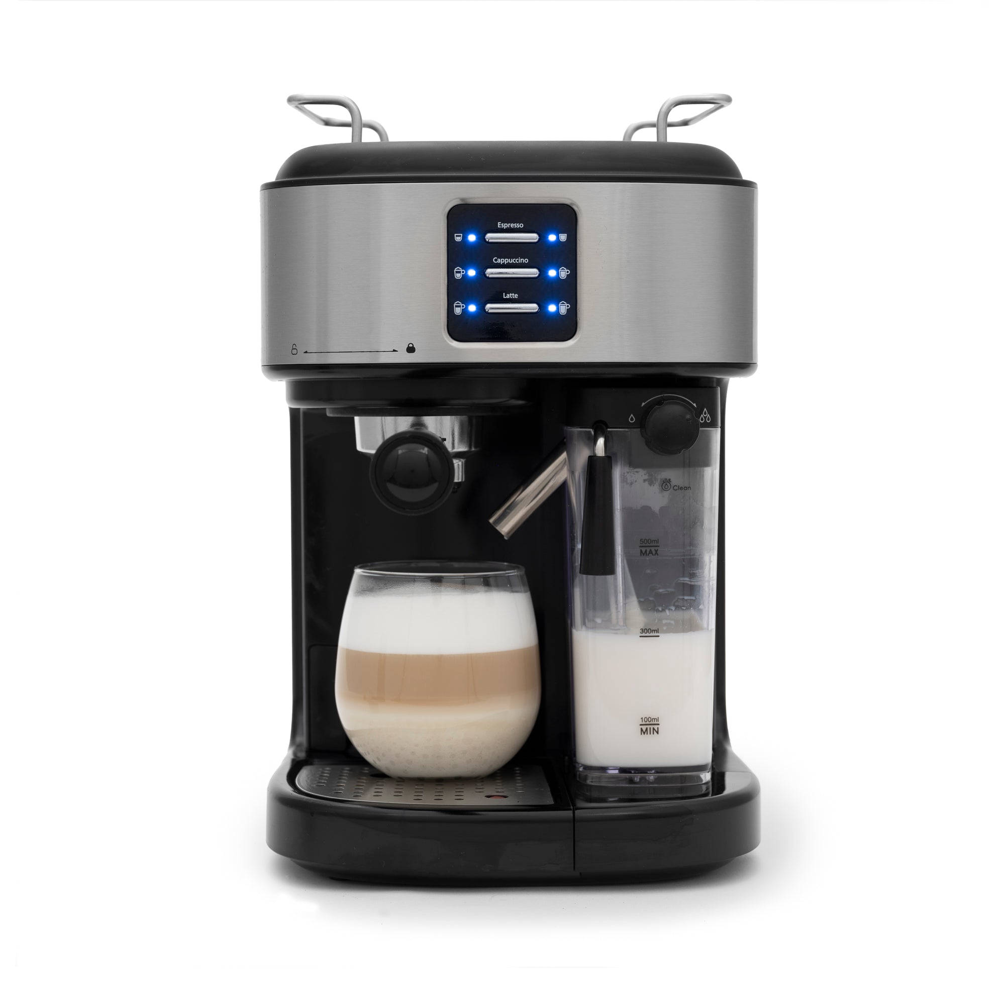 Kismile 3-in-1 Espresso Machine with Button Interface