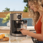 Kismile 3-in-1 Espresso Machine with Touch Control