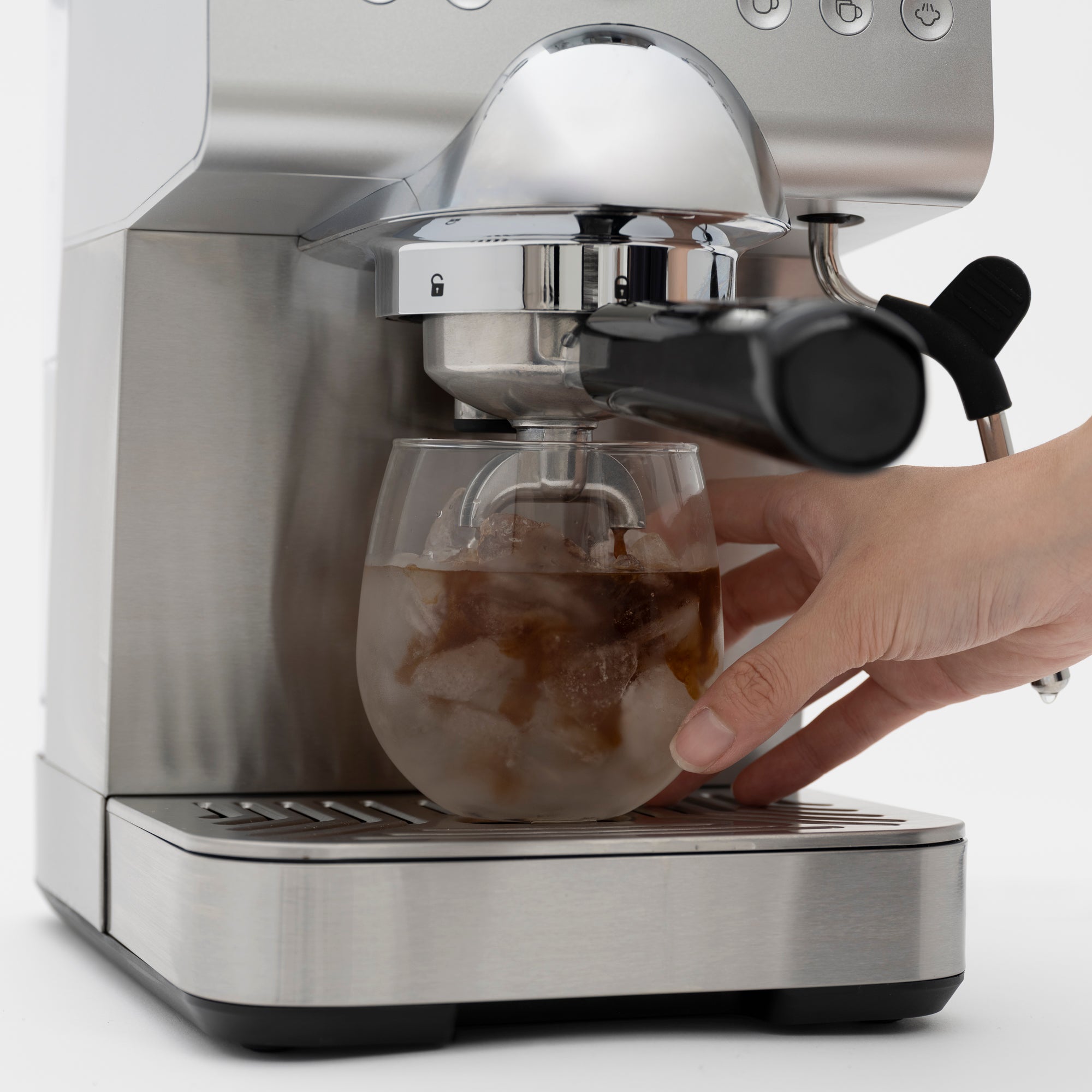 Kismile Compact Espresso Machine with Cold Brew Function