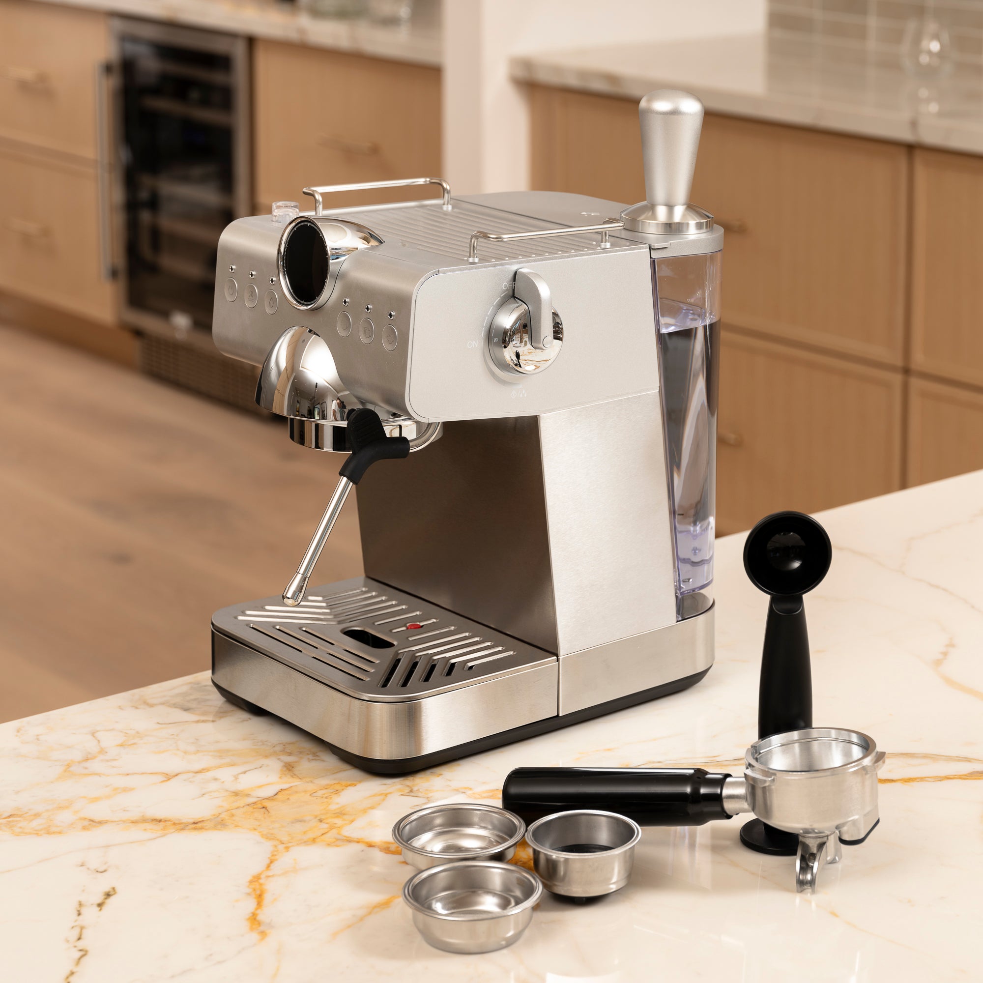 Kismile Compact Espresso Machine with Cold Brew Function