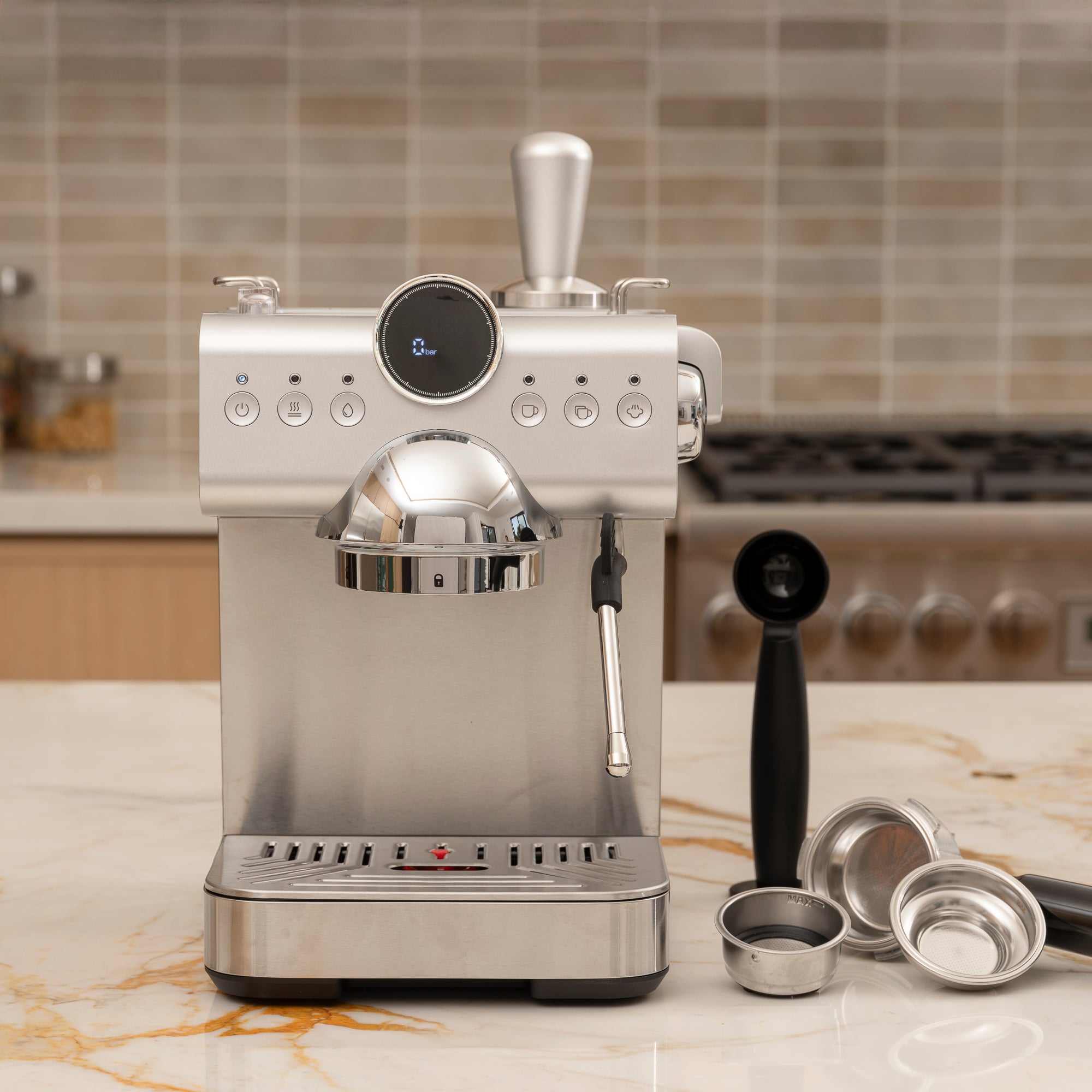 Kismile Compact Espresso Machine with Cold Brew Function