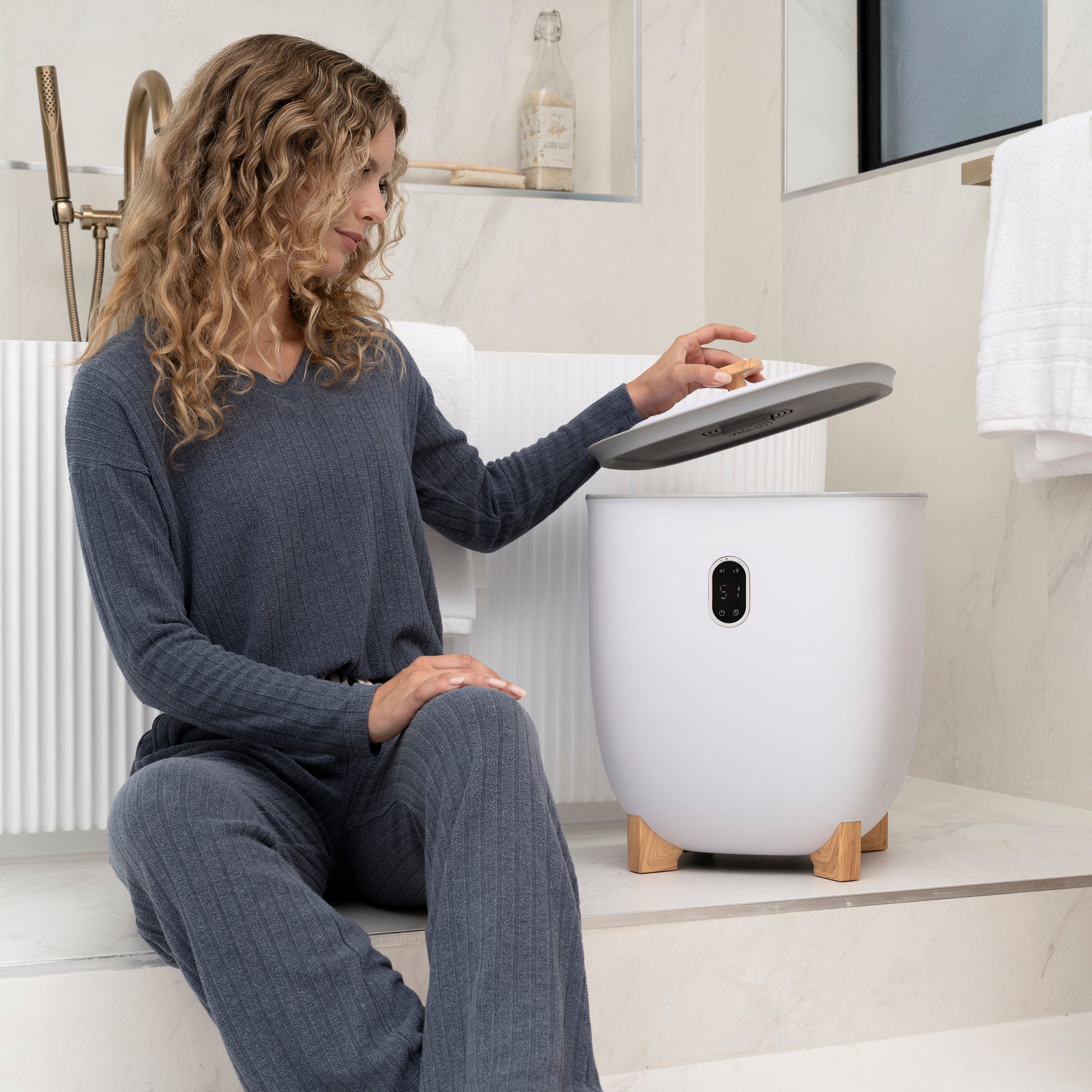 AGLUCKY Towel Warmer Bucket