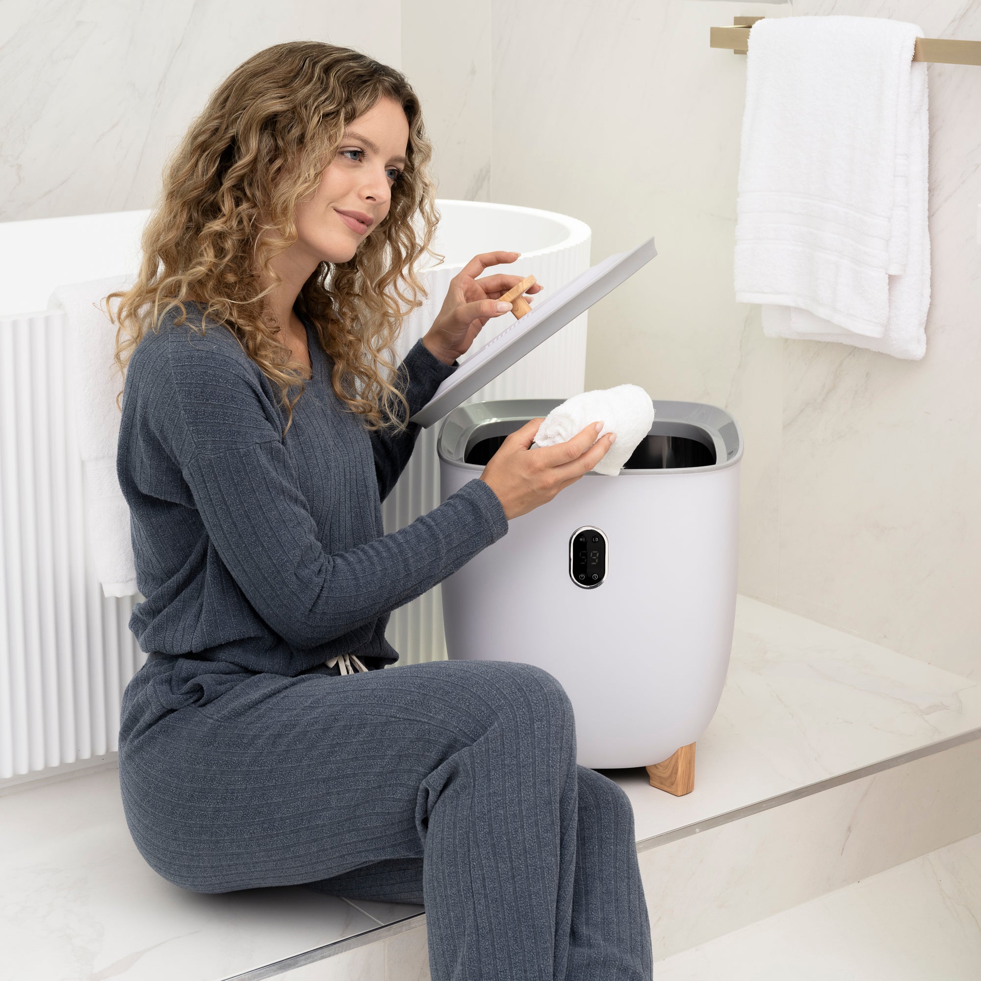 AGLUCKY Towel Warmer Bucket