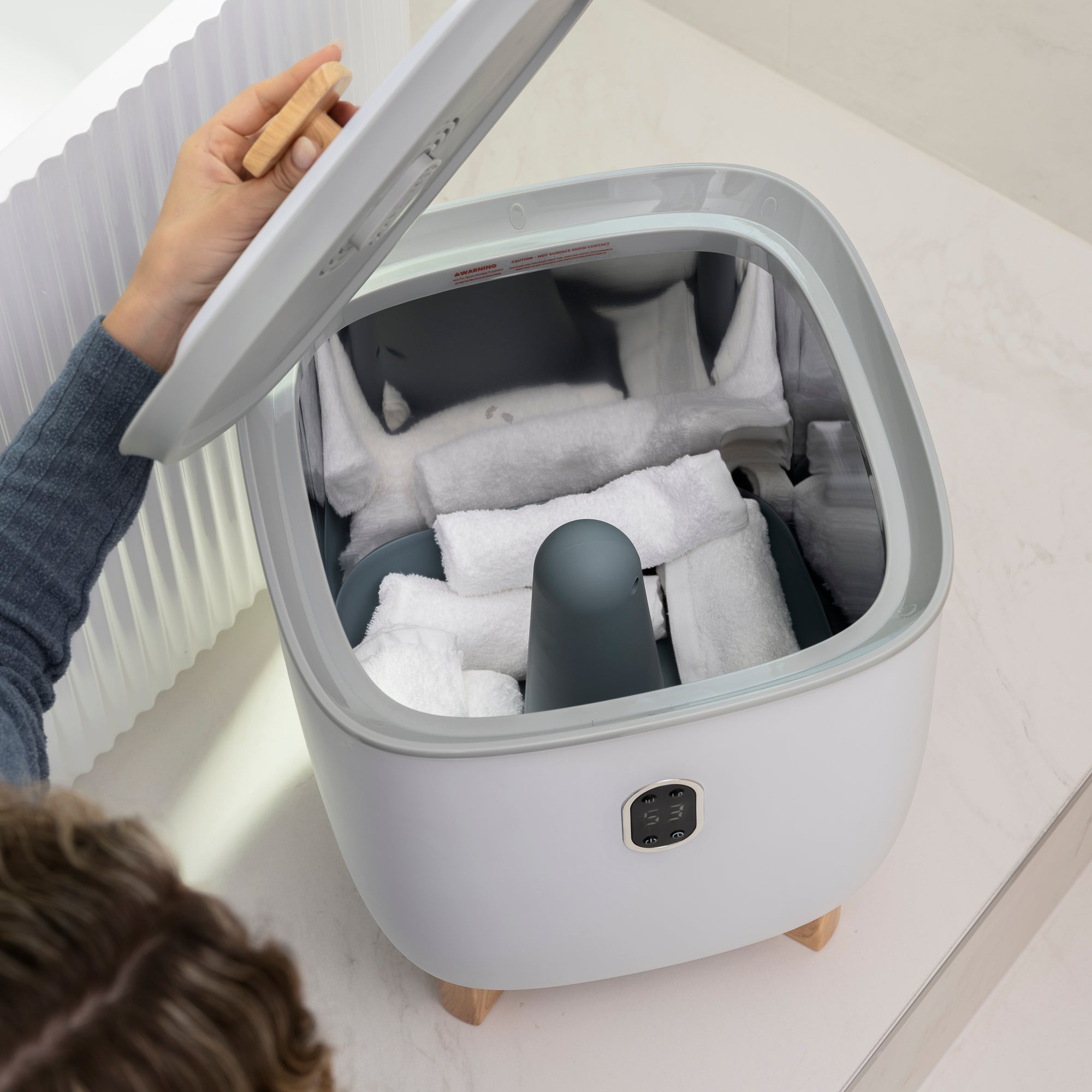 AGLUCKY Towel Warmer Bucket