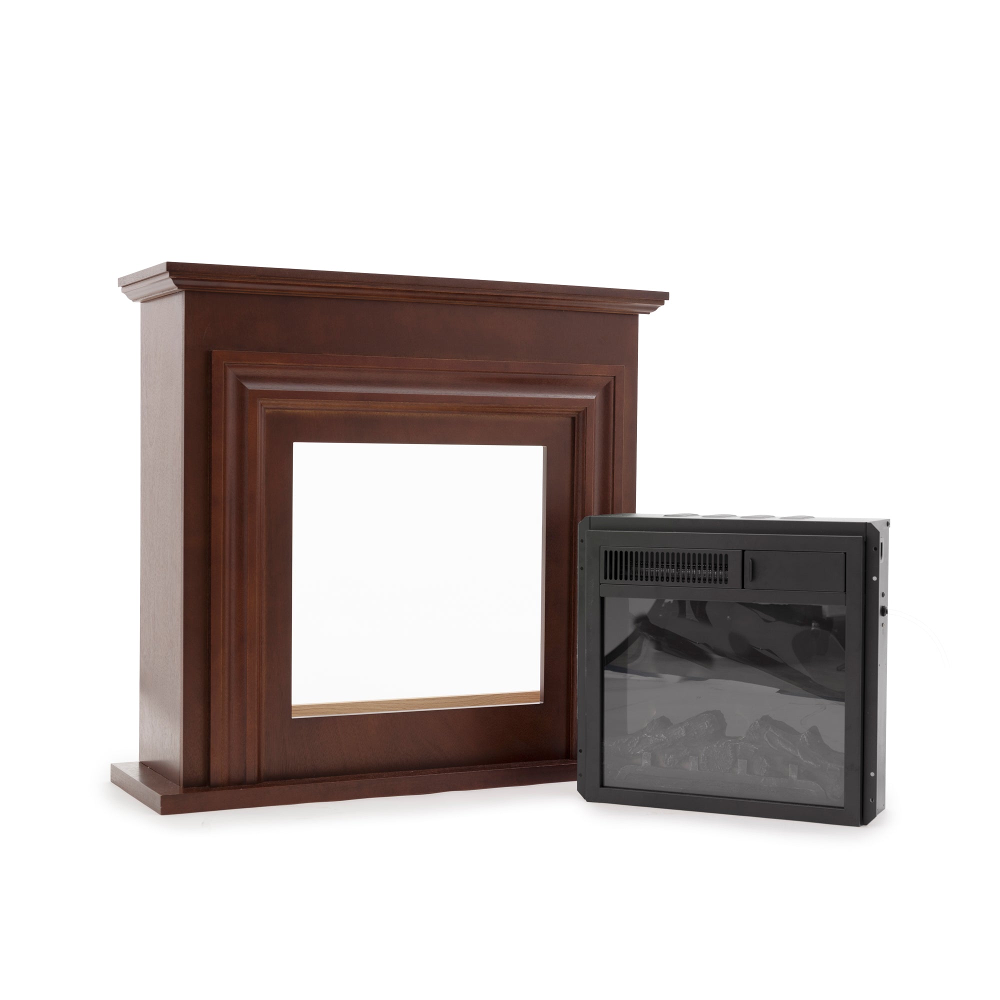 R.W.FLAME 36-inch Electric Fireplace with Mantel