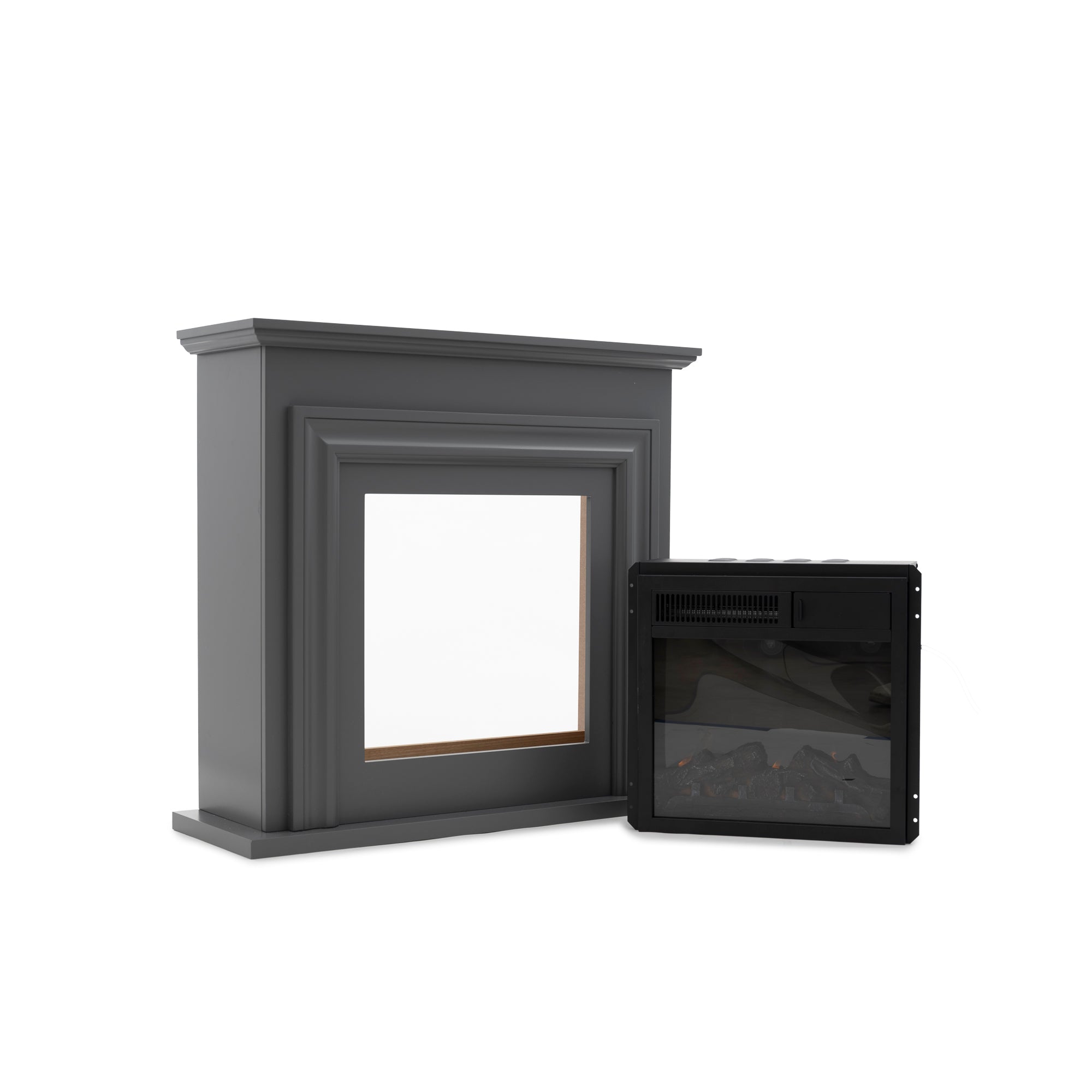 R.W.FLAME 36-inch Electric Fireplace with Mantel