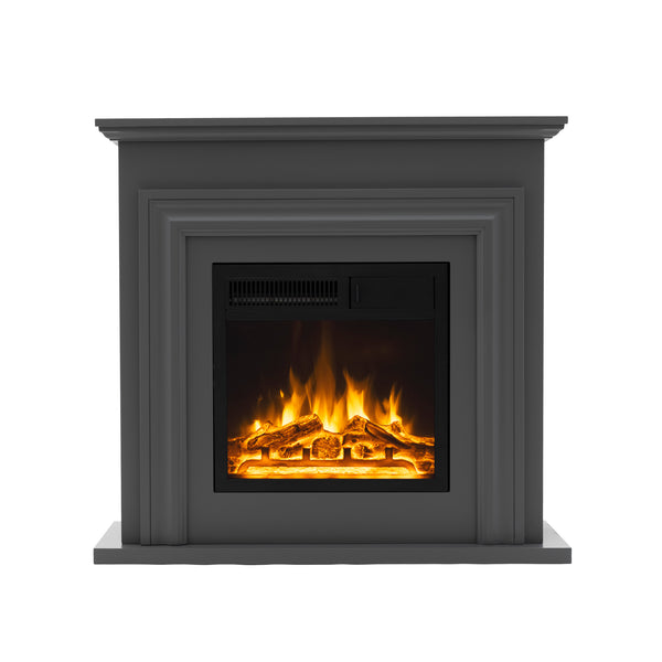 R.W.FLAME 36-inch Electric Fireplace with Mantel