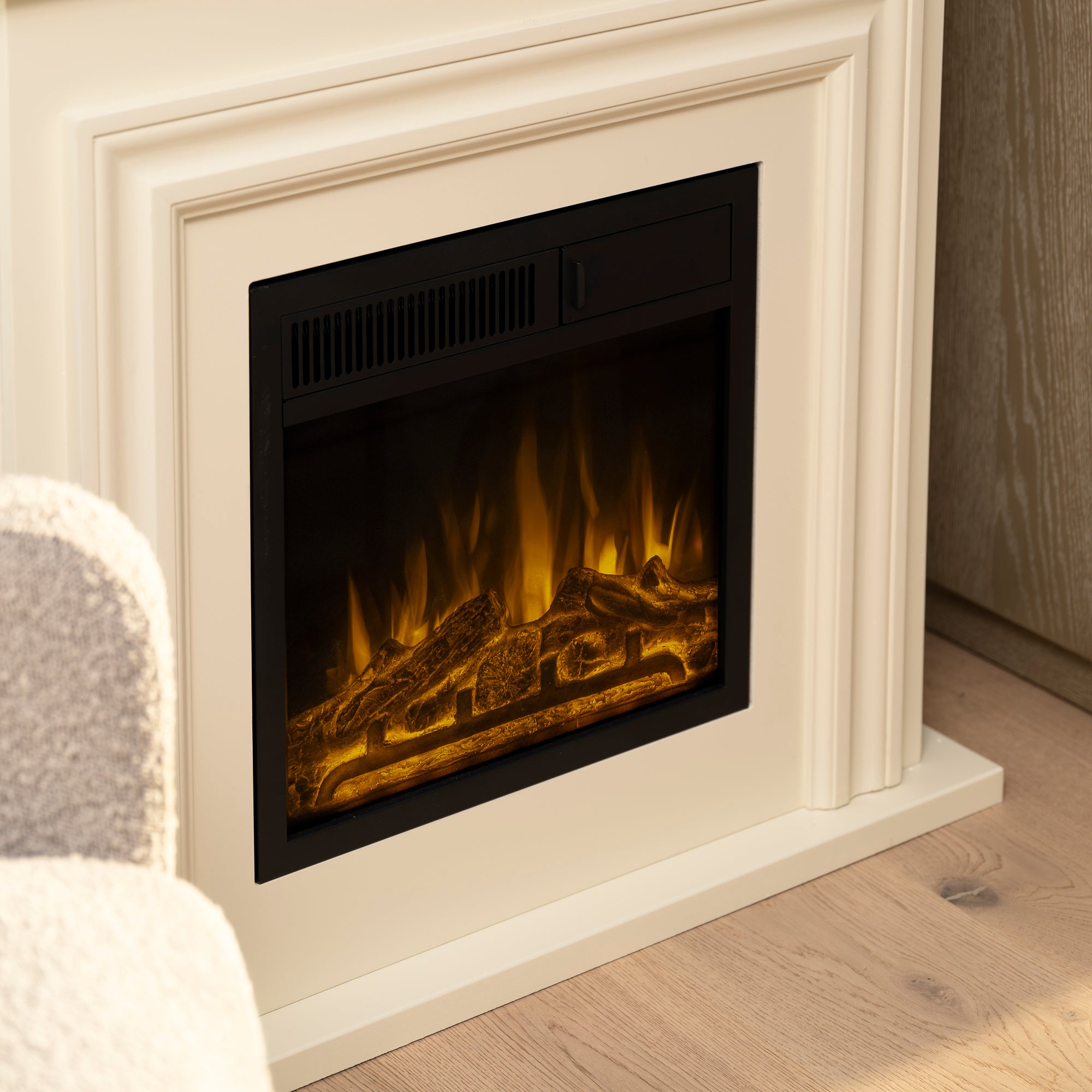 R.W.FLAME 36-inch Electric Fireplace with Mantel