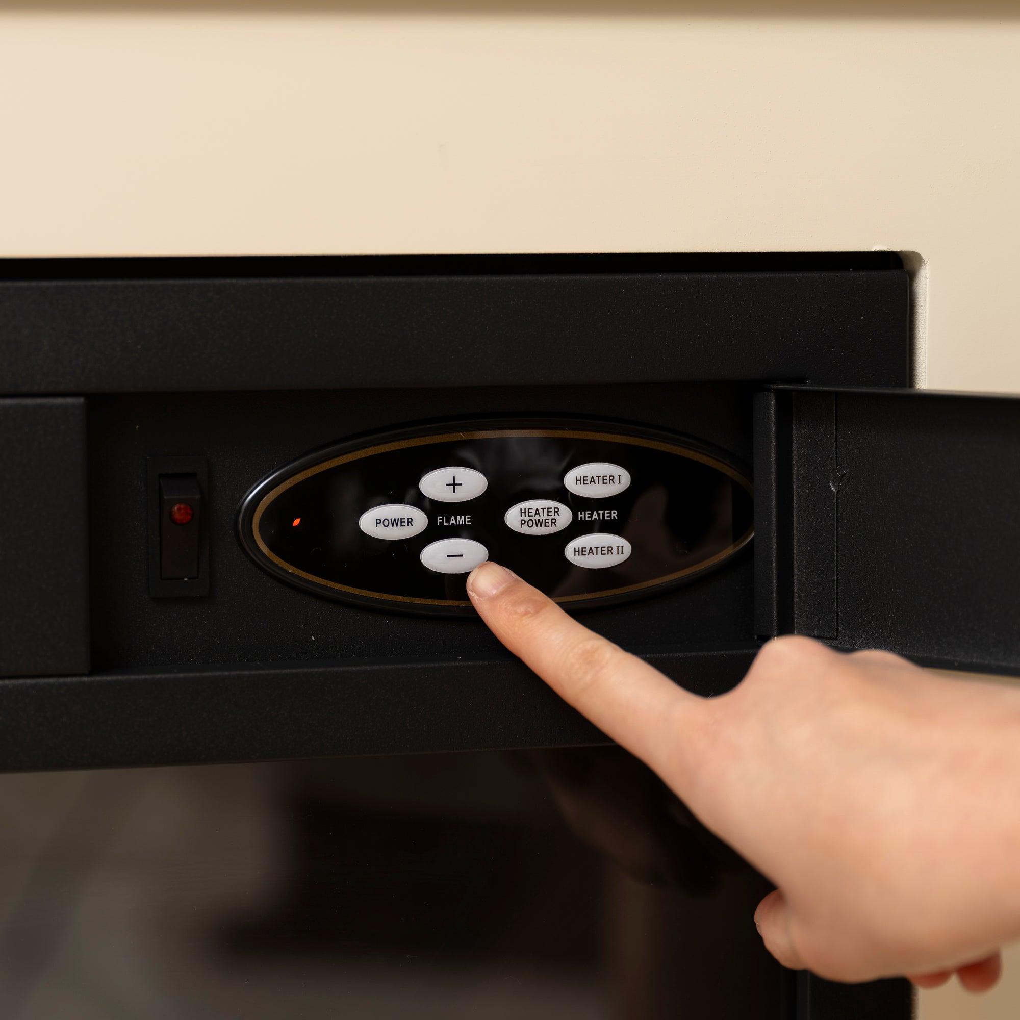 R.W.FLAME 36-inch Electric Fireplace with Mantel