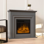 R.W.FLAME 36-inch Electric Fireplace with Mantel