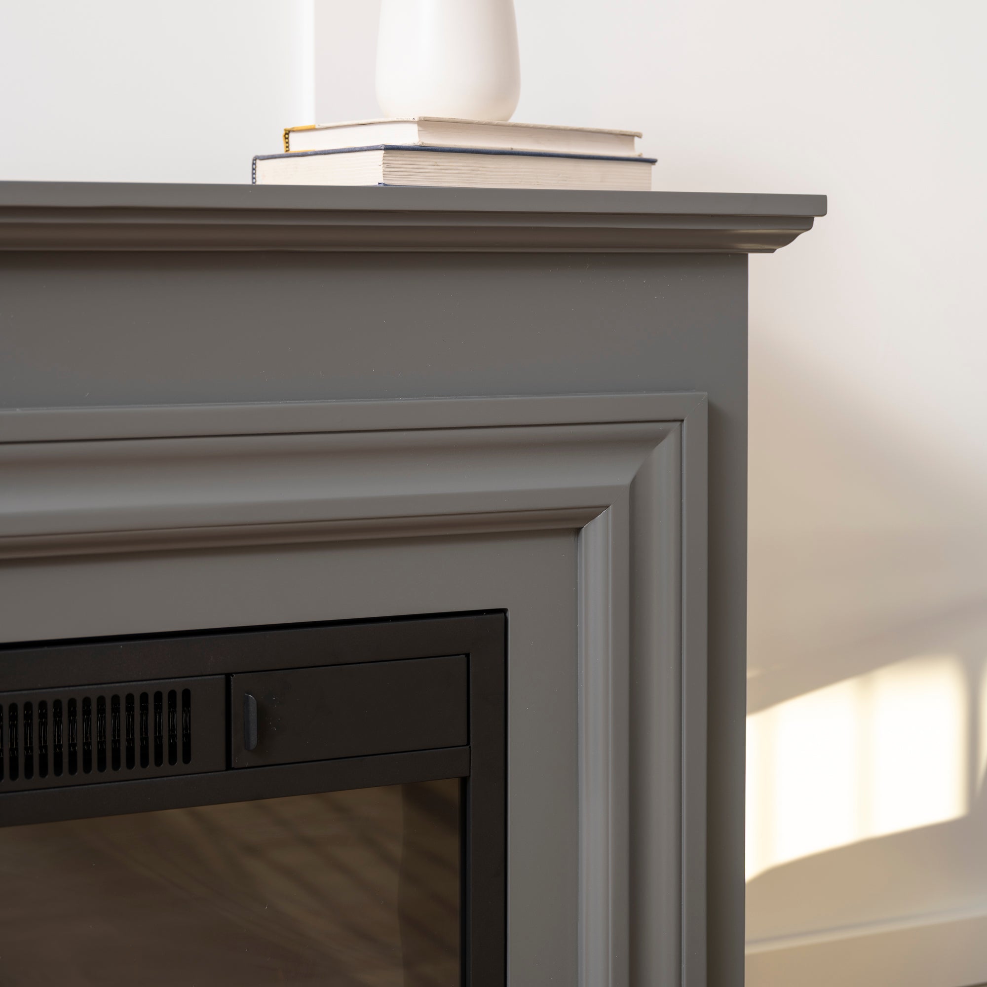 R.W.FLAME 36-inch Electric Fireplace with Mantel