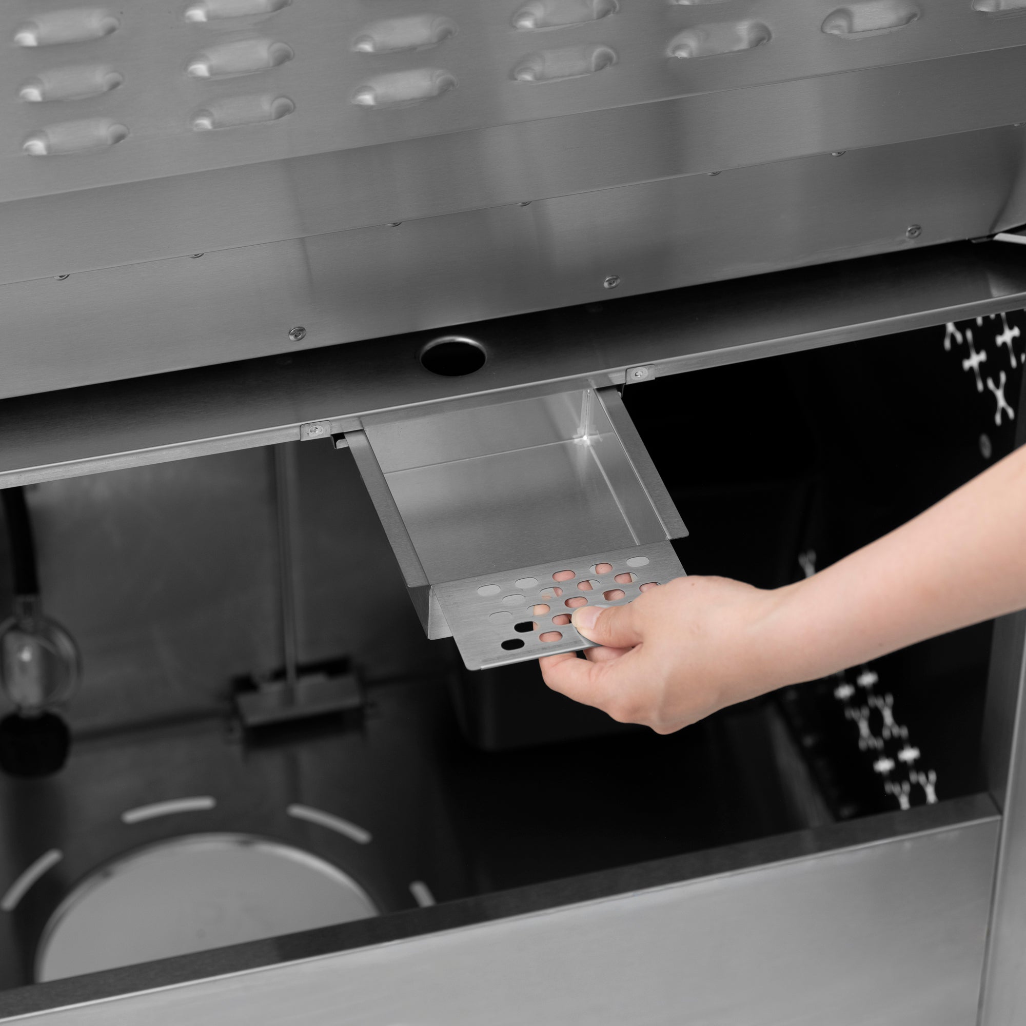 R.W.FLAME 4-Burner RGB Propane Grill with Side Burner