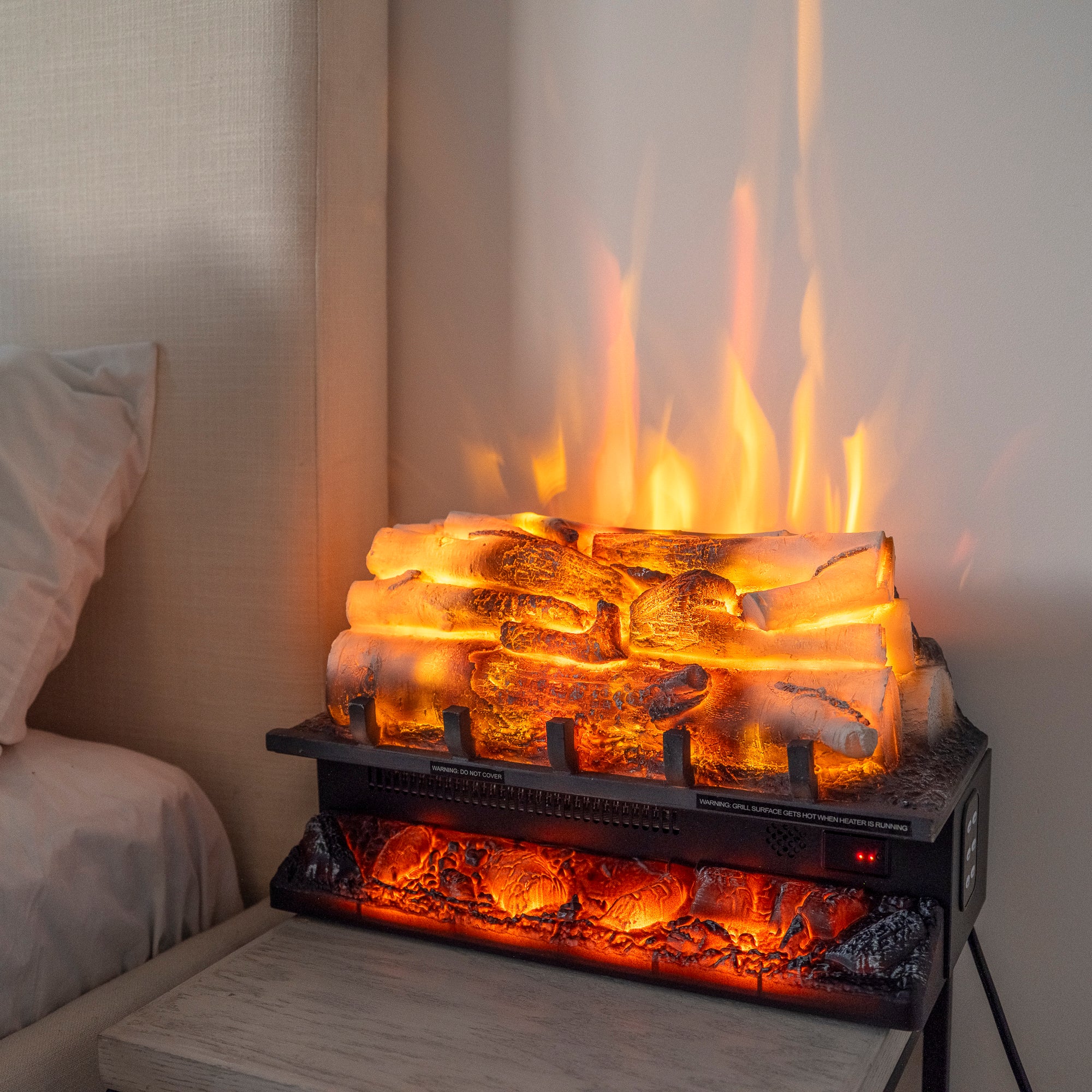 R.W.FLAME Electric Fireplace Insert Log Heater