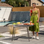 R.W.FLAME Portable Grill Table