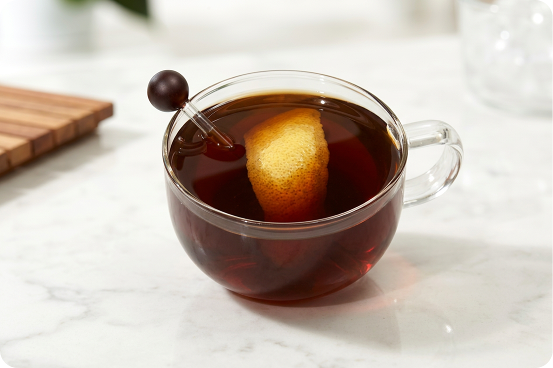 Hot water-based drinks