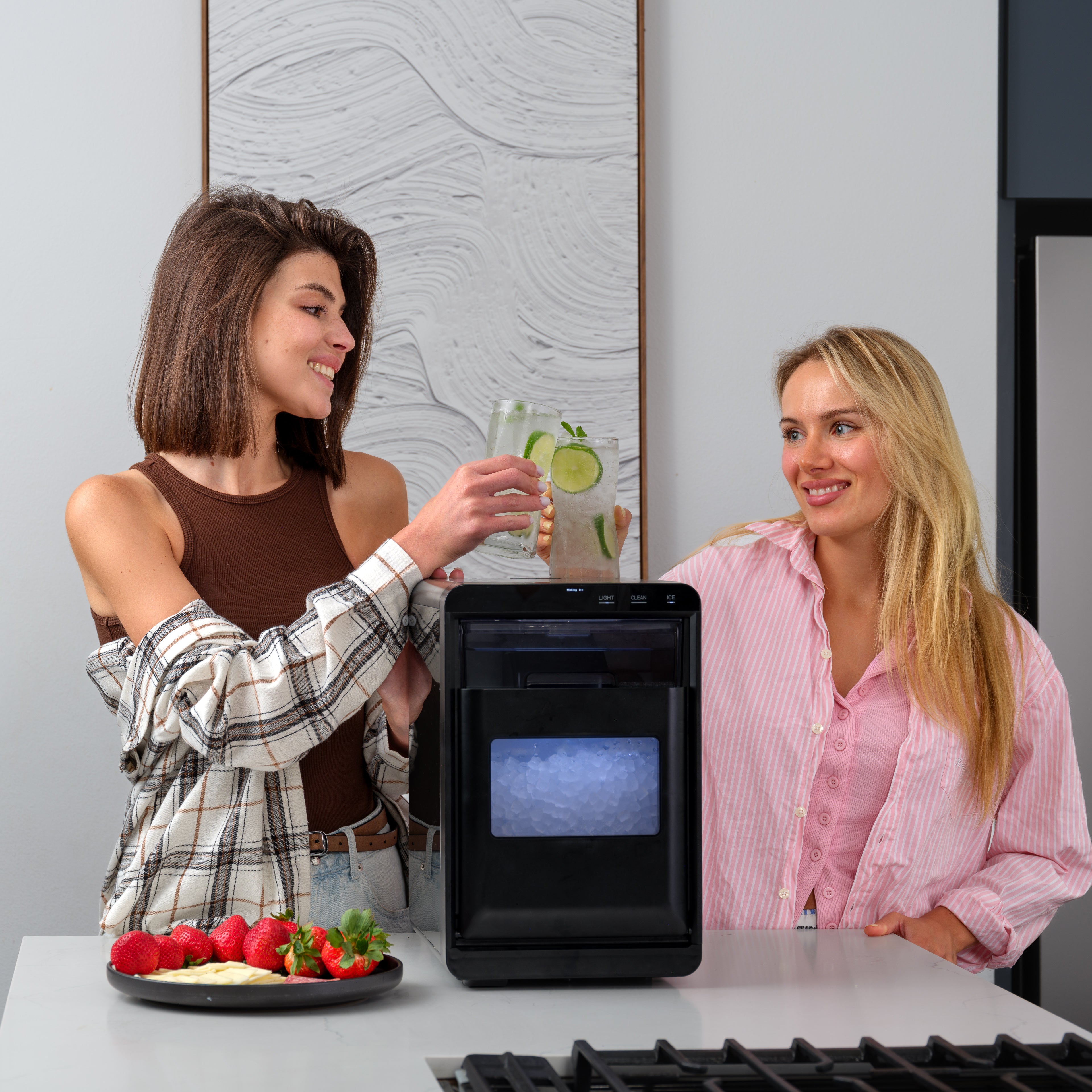 Kismile Countertop Nugget Ice Maker