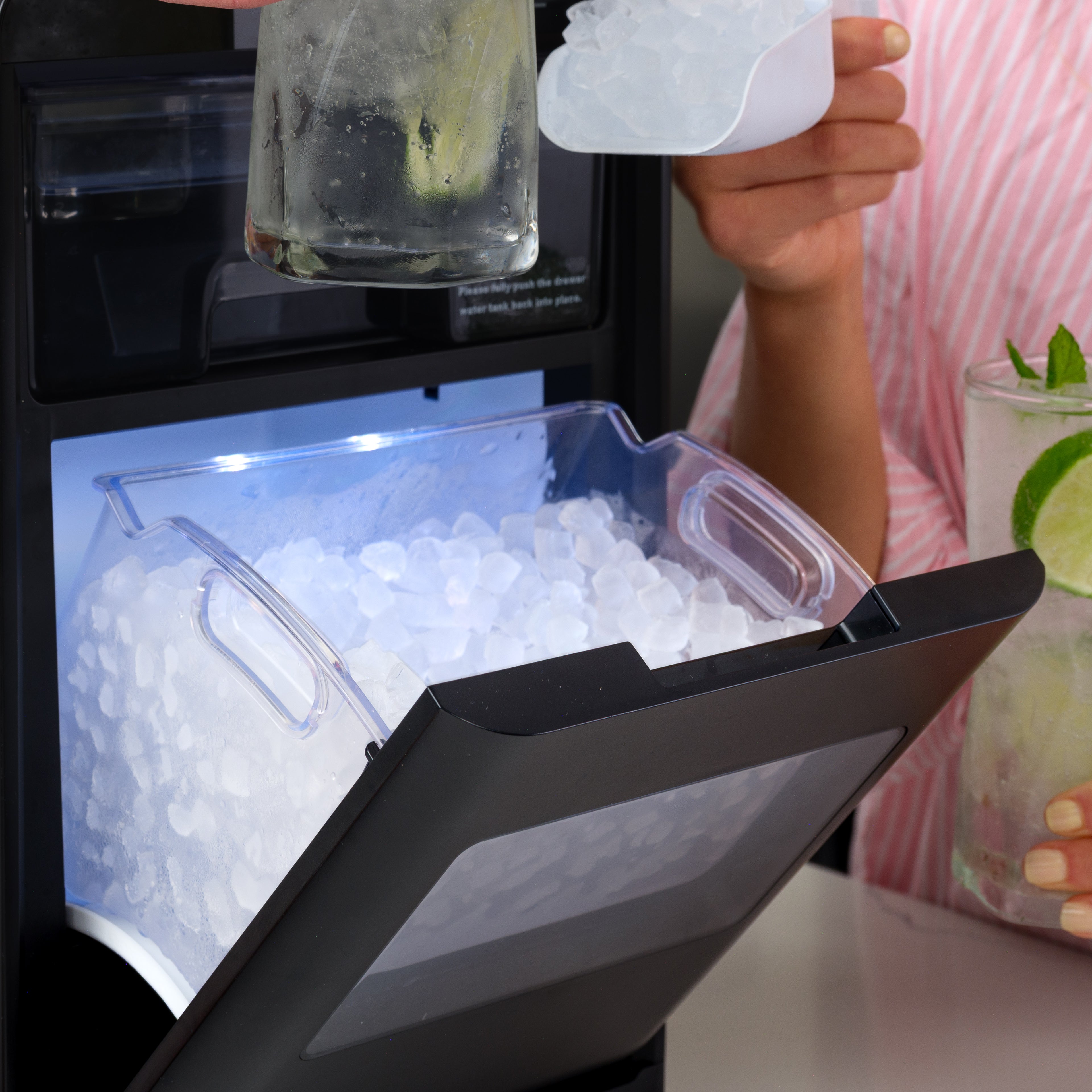 Kismile Countertop Nugget Ice Maker